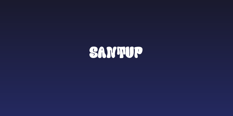 Santup Social Header