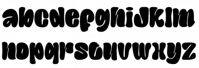 Santup Font LOWERCASE