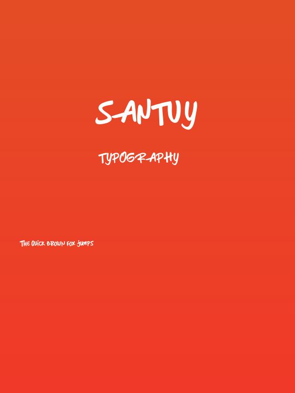 Santuy Poster