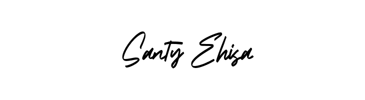 Santy Ehisa  フリーフォントのダウンロード