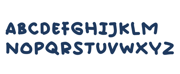 Sanurumi Handwritten Uppercase