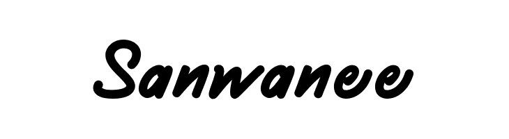 Sanwanee  Frei Schriftart Herunterladen