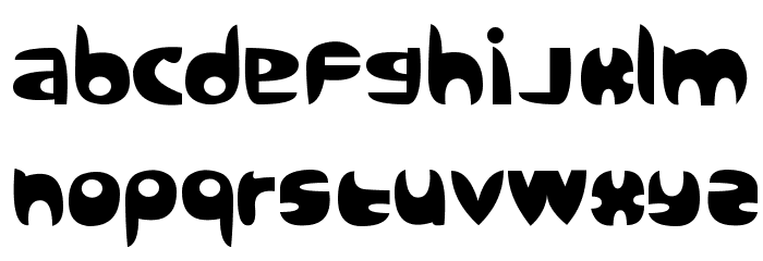 Sanz Query Font LOWERCASE