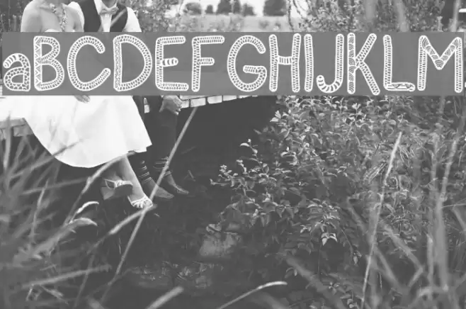 Sanzen Demo Font examples