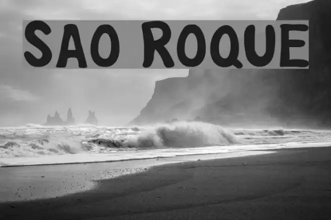 Sao Roque Font examples