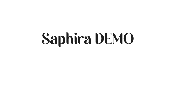 Saphira DEMO Logo