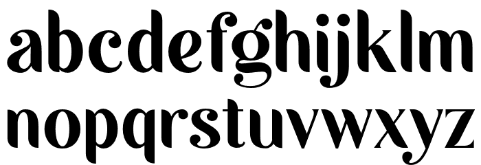 Saphira DEMO Font LOWERCASE