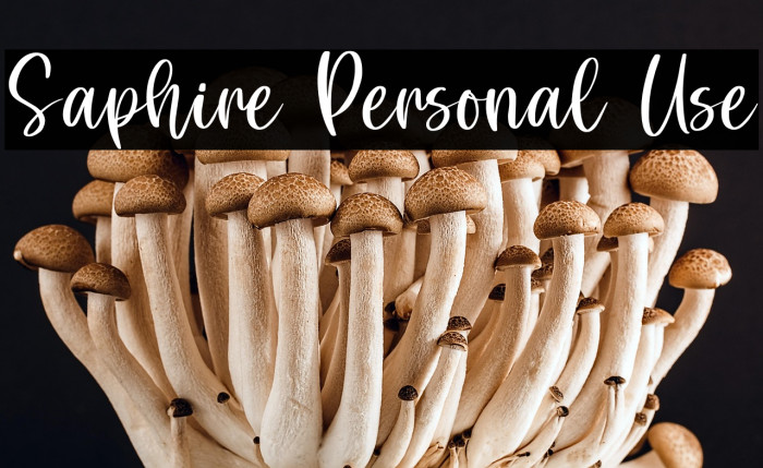 Saphire Personal Use Example 2