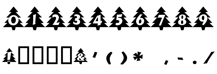 Sapin Normal Font OTHER CHARS