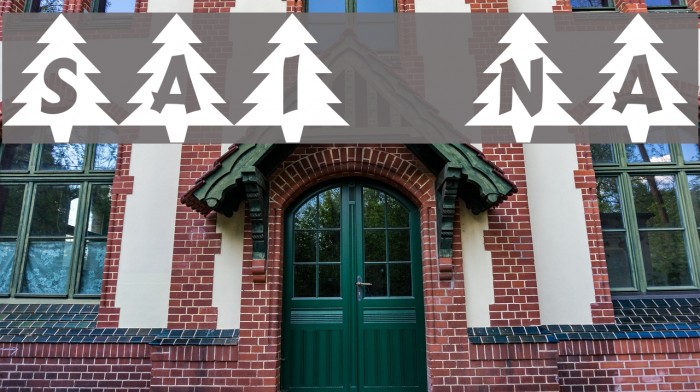 Sapin Normal Font examples
