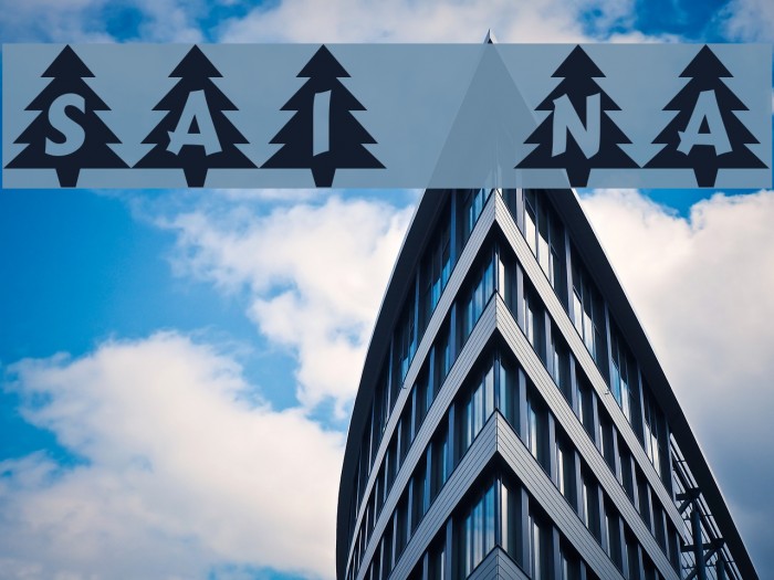 Sapin Normal Font examples