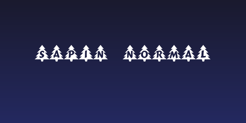 Sapin Normal Social Header