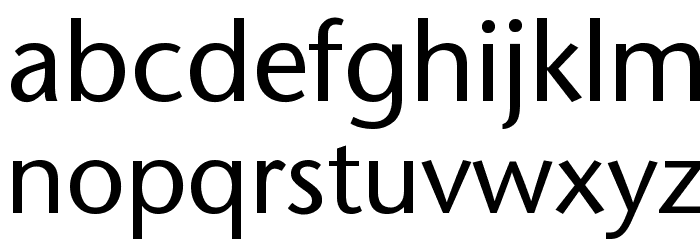 SapirSans Font LOWERCASE
