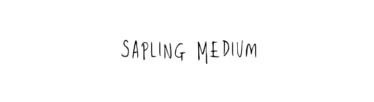 Sapling Medium  Frei Schriftart Herunterladen
