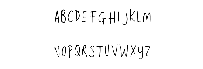 Sapling Medium Font LOWERCASE