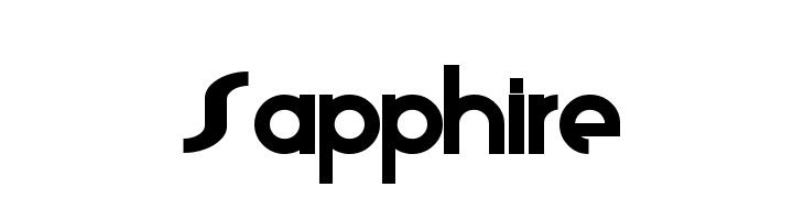 Sapphire  免费字体下载