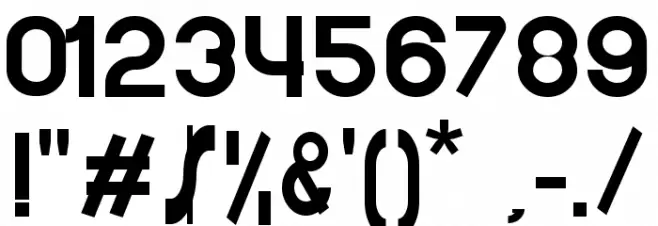 Sapphire Font OTHER CHARS