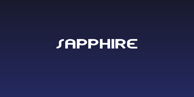 Sapphire Social Header