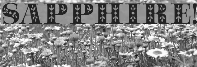 Sapphire! Font examples