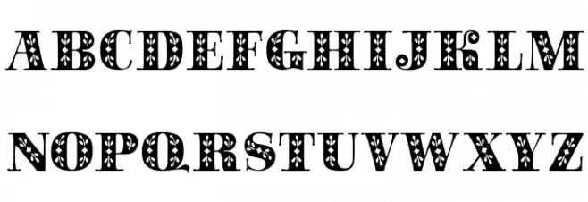 Sapphire! Font LOWERCASE
