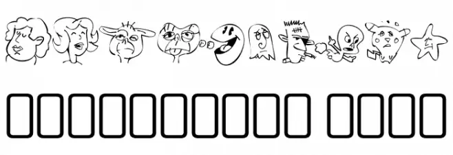 SappyMugs-Regular Font OTHER CHARS