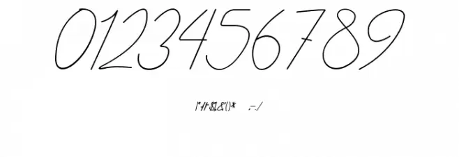 Saputra Font OTHER CHARS