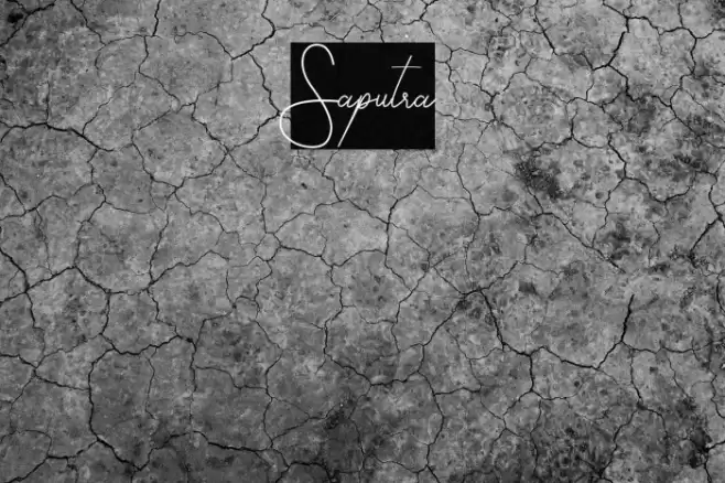 Saputra Font examples