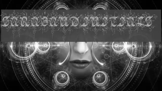 Saraband Initials Font examples