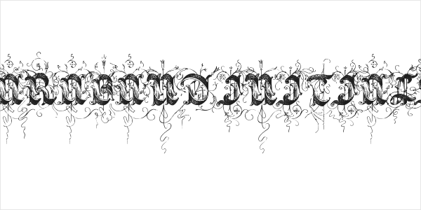 Saraband Initials Logo