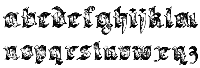 Saraband Lettering Font LOWERCASE