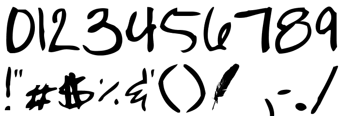 Sarabelle Font OTHER CHARS