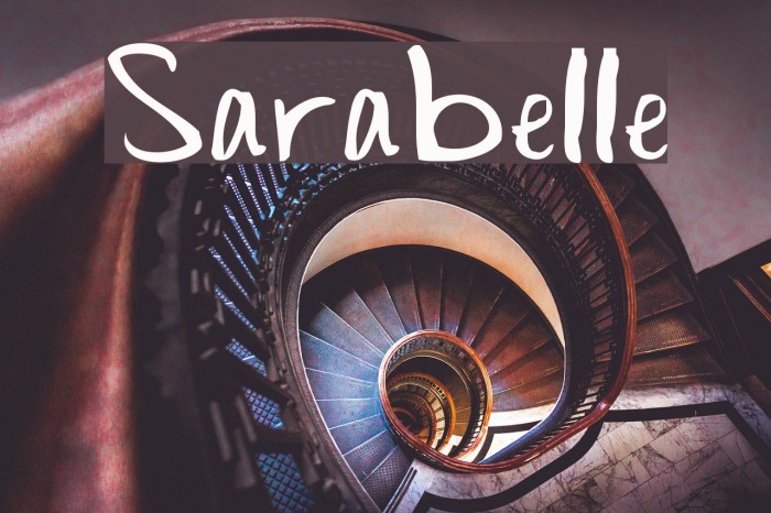 Sarabelle Font examples