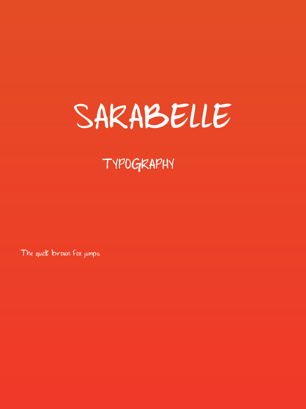 Sarabelle Poster