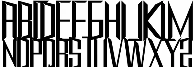 Saradiz Demo Schriftart Groß