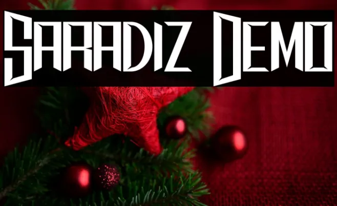 Saradiz Demo Example 2