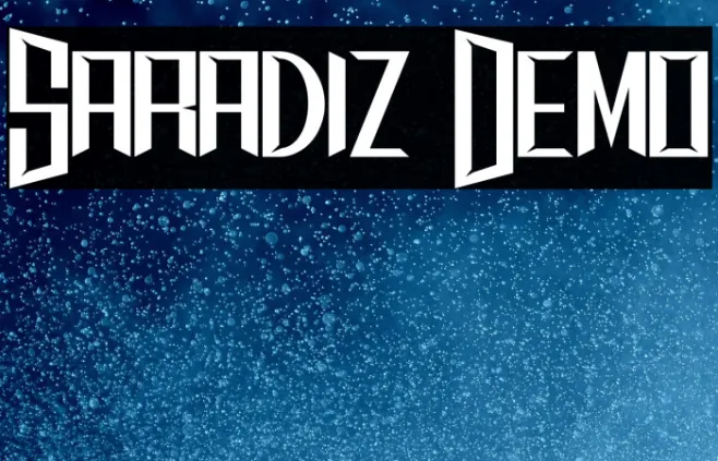 Saradiz Demo Example 3