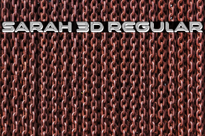 Sarah 3D Regular Example 3