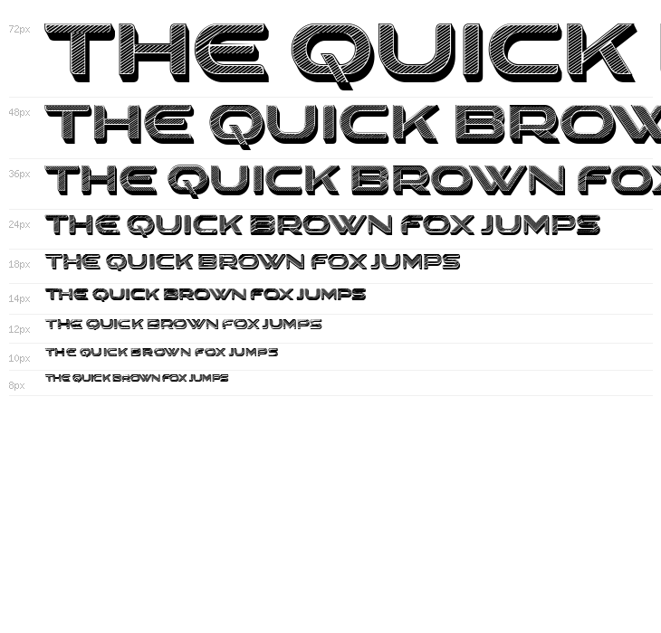 Sarah 3D Regular Waterfall