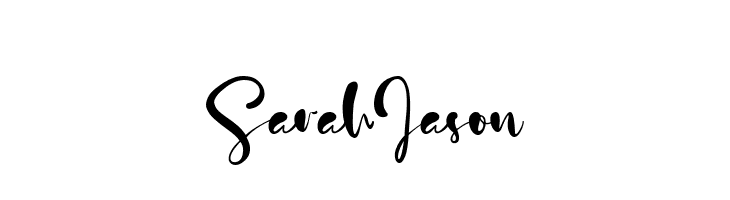 Sarah Jason  font caratteri gratis