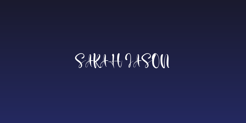 Sarah Jason Social Header