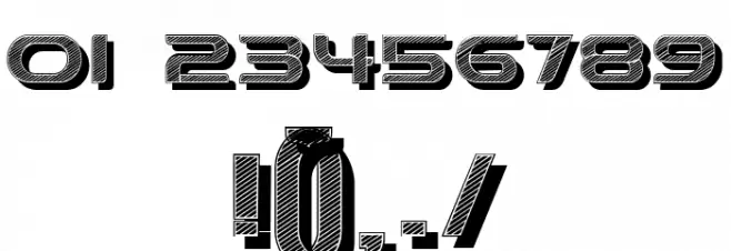 Sarah Regular Font OTHER CHARS