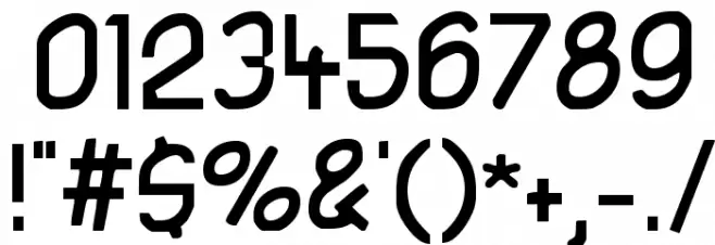 SarahBernhardt Font OTHER CHARS