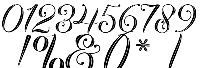 Sarahfadhilla Free Font OTHER CHARS