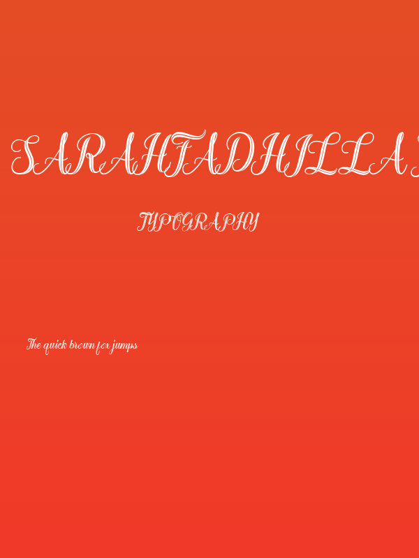 Sarahfadhilla Free Poster