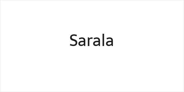 Sarala Logo