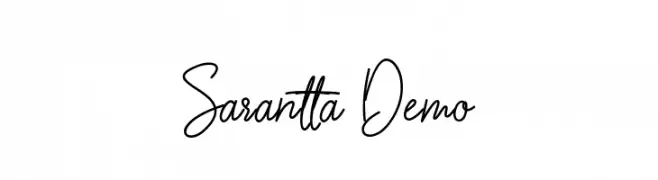 Sarantta Demo  font caratteri gratis