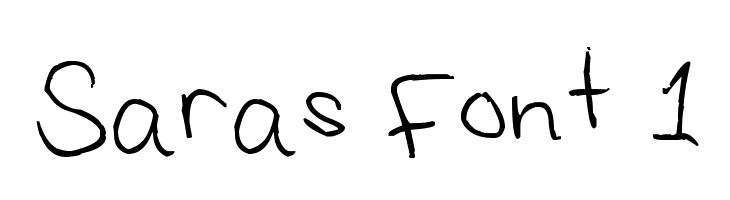 Saras Font 1 Font