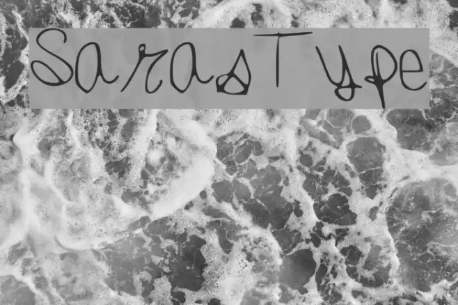 SarasType Font examples