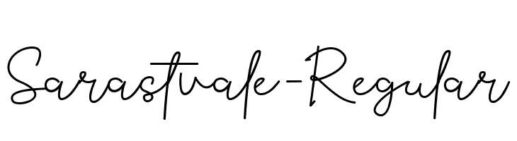 Sarastvale-Regular  Fuentes Gratis Descargar