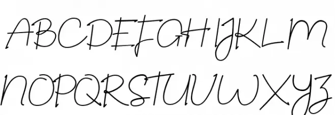 Sarastvale-Regular Schriftart Groß